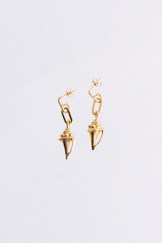 Aretes "En el mar te quiero mucho más"